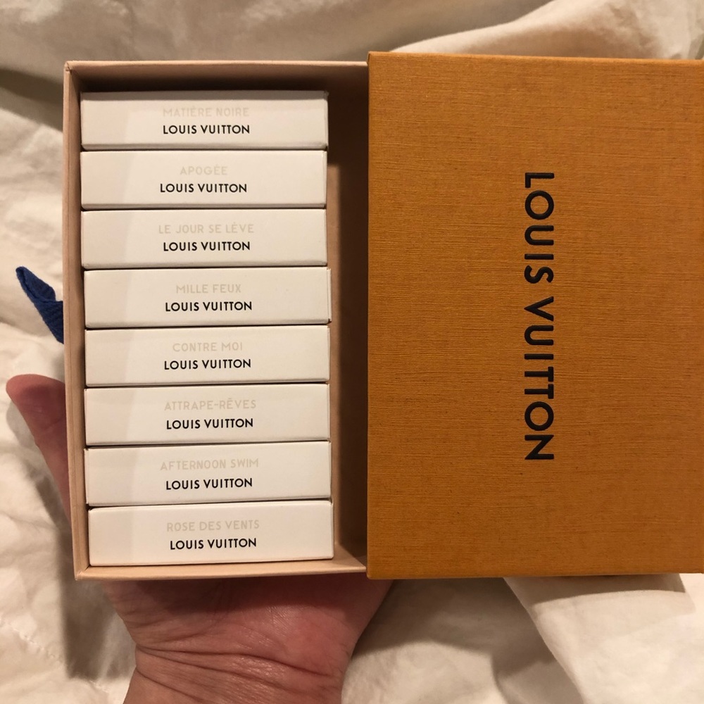 Louis Vuitton Orange and White Fragrance Box Set